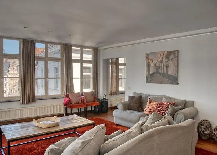 Beautiful City Center Apartments In Ghent Near Medieval Castle